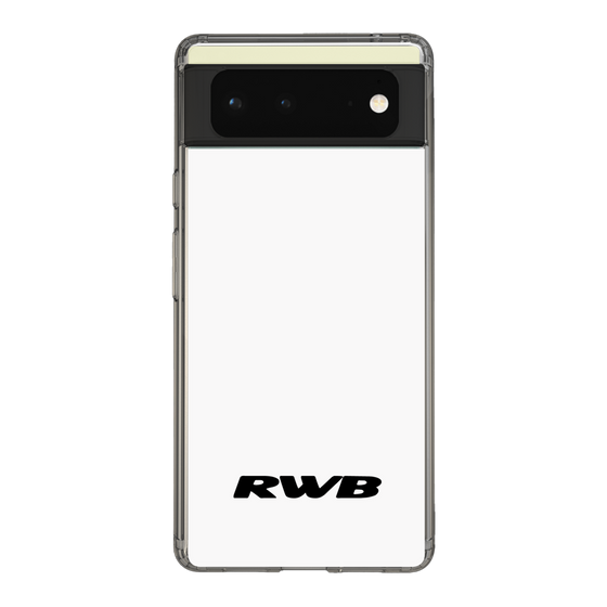 Slim Protection Case［ RAUH-Welt BEGRIFF - RWB - White ］