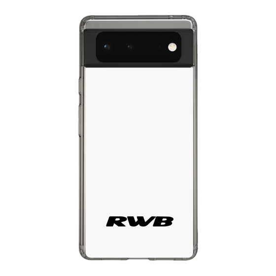 Slim Protection Case［ RAUH-Welt BEGRIFF - RWB - White ］