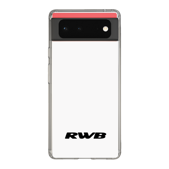 Slim Protection Case［ RAUH-Welt BEGRIFF - RWB - White ］