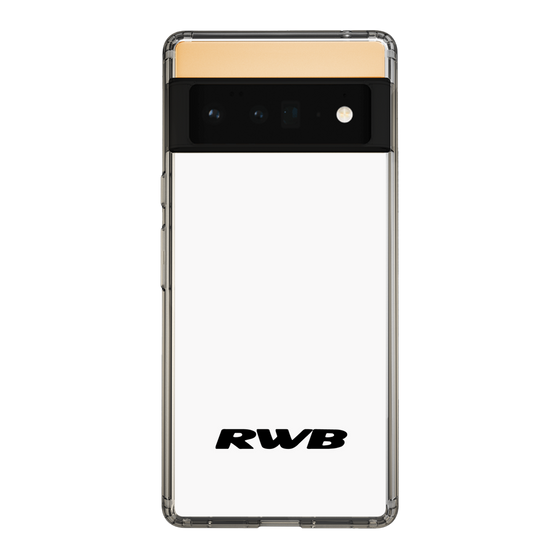 Slim Protection Case［ RAUH-Welt BEGRIFF - RWB - White ］