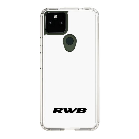 Slim Protection Case［ RAUH-Welt BEGRIFF - RWB - White ］