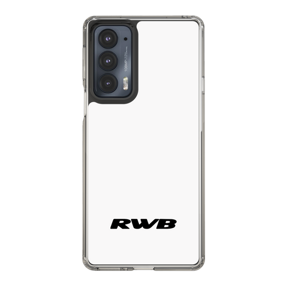 Slim Protection Case［ RAUH-Welt BEGRIFF - RWB - White ］