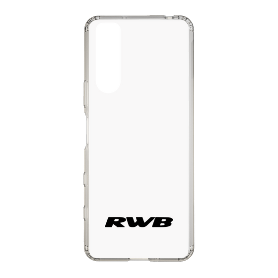 Slim Protection Case［ RAUH-Welt BEGRIFF - RWB - White ］