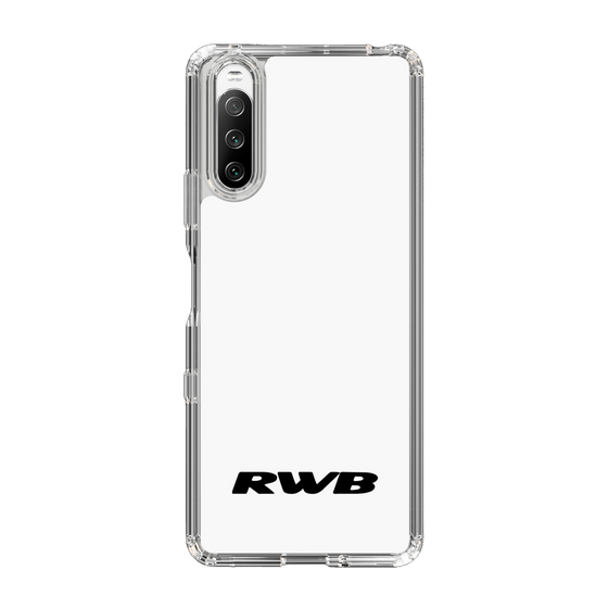 Slim Protection Case［ RAUH-Welt BEGRIFF - RWB - White ］