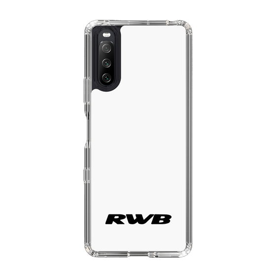 Slim Protection Case［ RAUH-Welt BEGRIFF - RWB - White ］