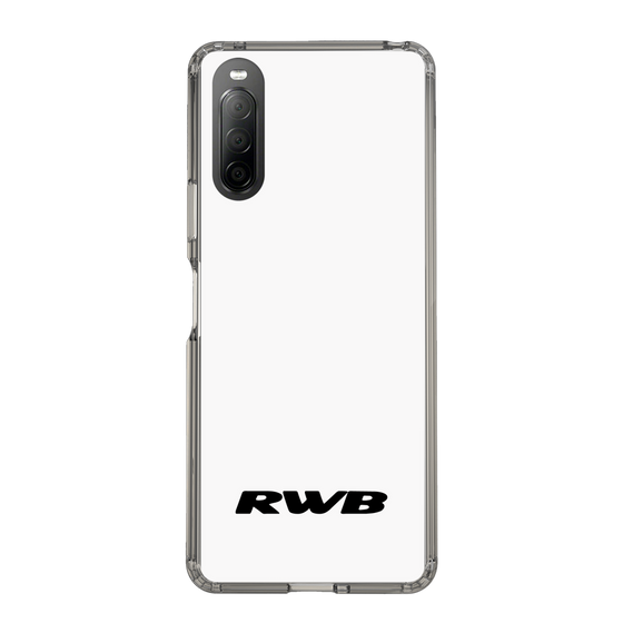 Slim Protection Case［ RAUH-Welt BEGRIFF - RWB - White ］