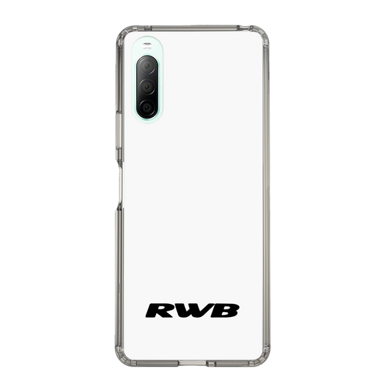 Slim Protection Case［ RAUH-Welt BEGRIFF - RWB - White ］