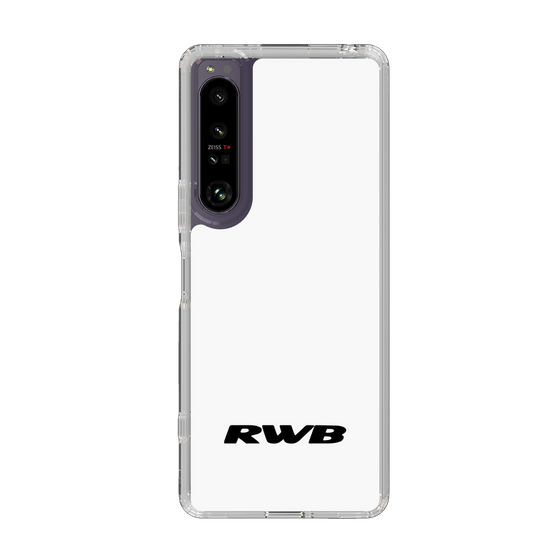 Slim Protection Case［ RAUH-Welt BEGRIFF - RWB - White ］