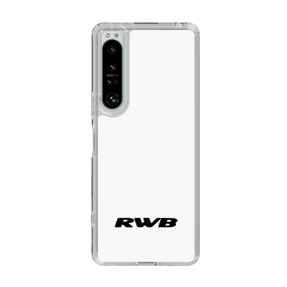 Slim Protection Case［ RAUH-Welt BEGRIFF - RWB - White ］