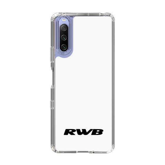 Slim Protection Case［ RAUH-Welt BEGRIFF - RWB - White ］