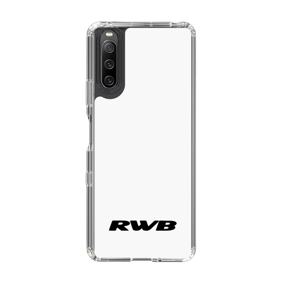 Slim Protection Case［ RAUH-Welt BEGRIFF - RWB - White ］
