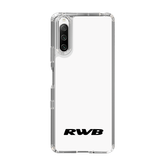 Slim Protection Case［ RAUH-Welt BEGRIFF - RWB - White ］
