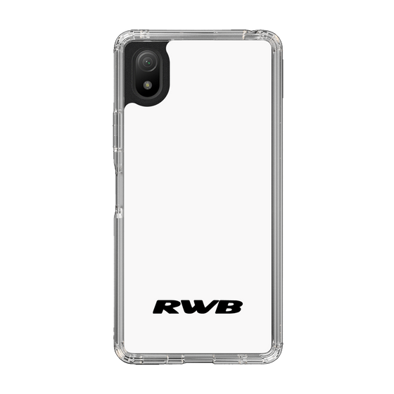 Slim Protection Case［ RAUH-Welt BEGRIFF - RWB - White ］