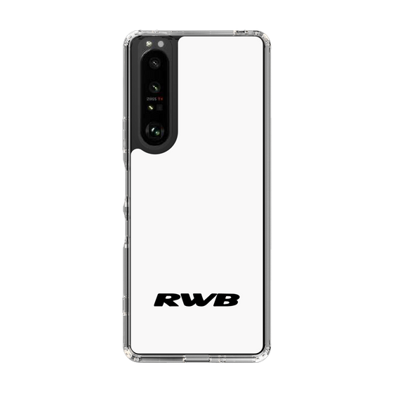 Slim Protection Case［ RAUH-Welt BEGRIFF - RWB - White ］