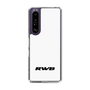 Slim Protection Case［ RAUH-Welt BEGRIFF - RWB - White ］