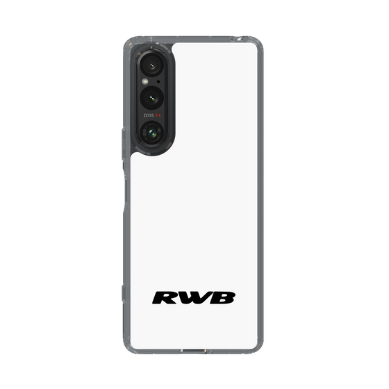 Slim Protection Case［ RAUH-Welt BEGRIFF - RWB - White ］