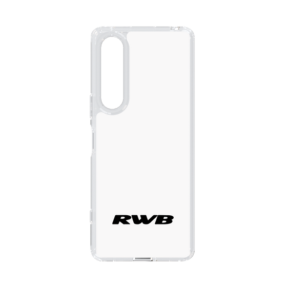 Slim Protection Case［ RAUH-Welt BEGRIFF - RWB - White ］