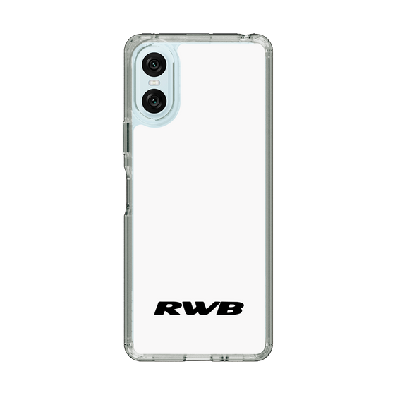 Slim Protection Case［ RAUH-Welt BEGRIFF - RWB - White ］