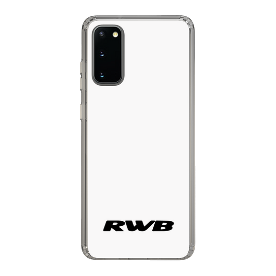 Slim Protection Case［ RAUH-Welt BEGRIFF - RWB - White ］