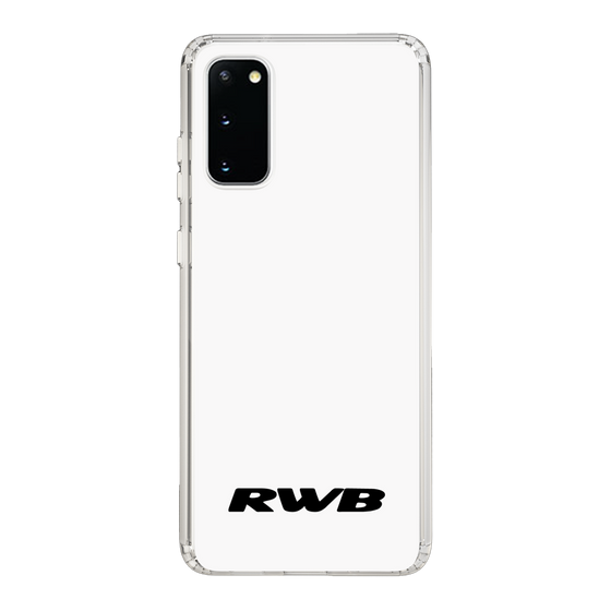 Slim Protection Case［ RAUH-Welt BEGRIFF - RWB - White ］