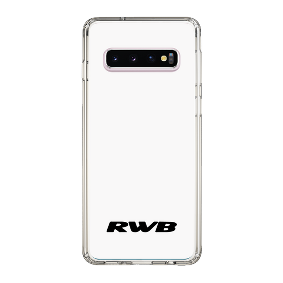 Slim Protection Case［ RAUH-Welt BEGRIFF - RWB - White ］