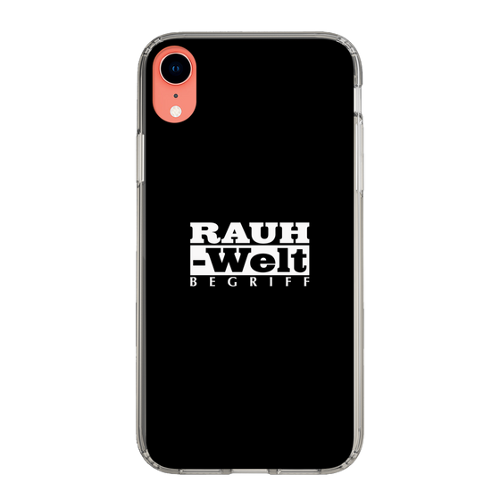 Slim Protection Case［ RAUH-Welt BEGRIFF - Logo - Black ］