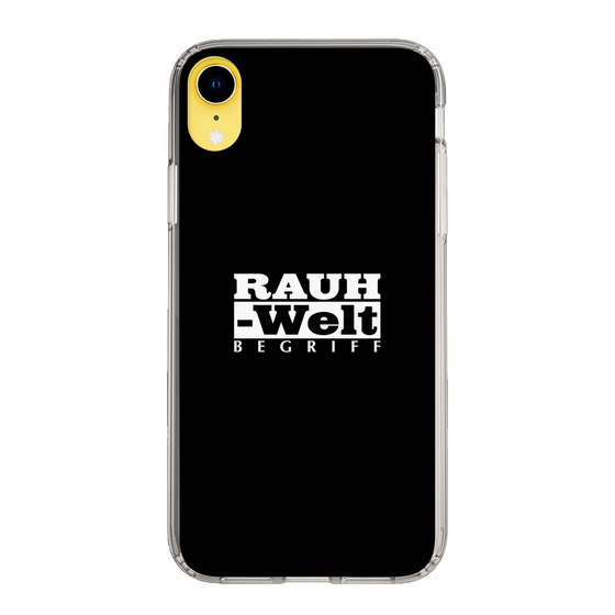 Slim Protection Case［ RAUH-Welt BEGRIFF - Logo - Black ］