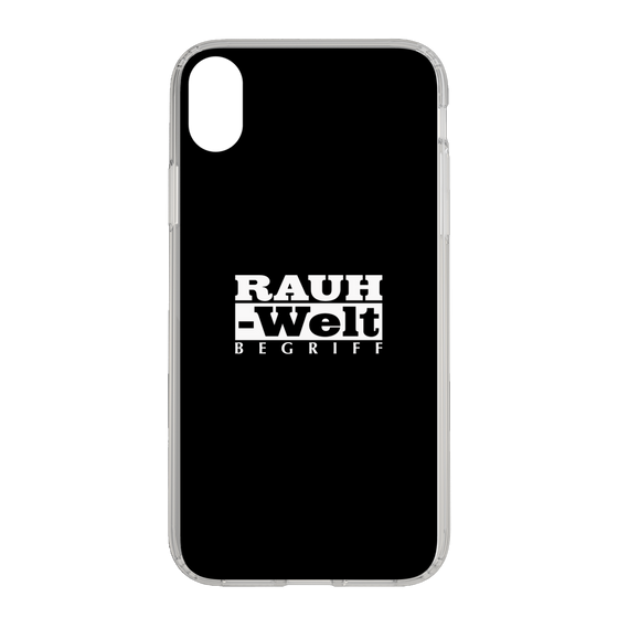 Slim Protection Case［ RAUH-Welt BEGRIFF - Logo - Black ］