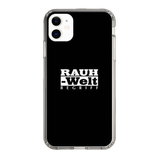 Slim Protection Case［ RAUH-Welt BEGRIFF - Logo - Black ］