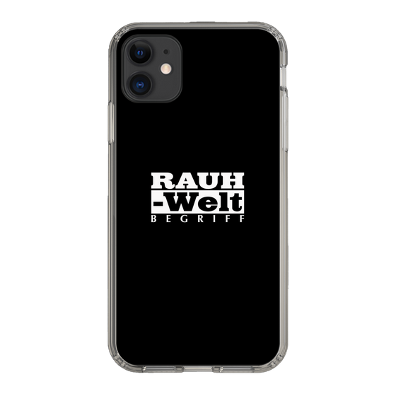 Slim Protection Case［ RAUH-Welt BEGRIFF - Logo - Black ］
