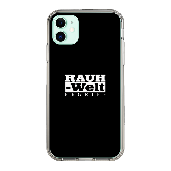 Slim Protection Case［ RAUH-Welt BEGRIFF - Logo - Black ］