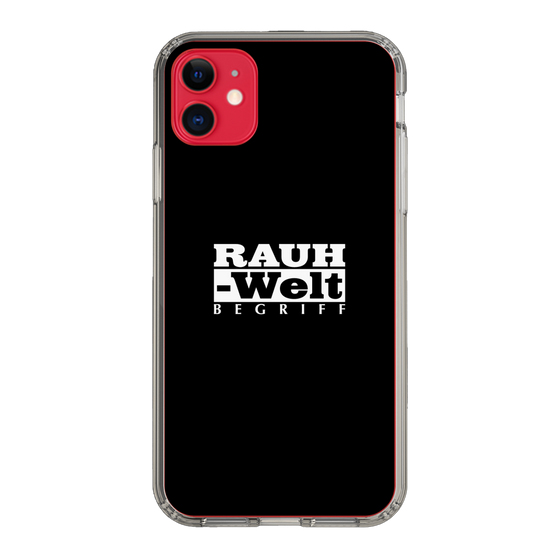 Slim Protection Case［ RAUH-Welt BEGRIFF - Logo - Black ］
