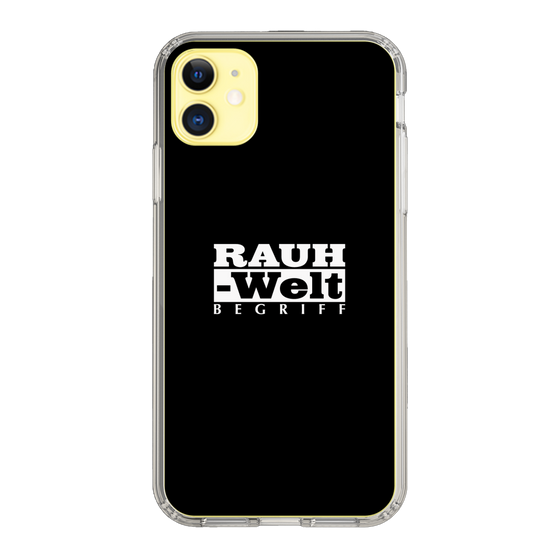 Slim Protection Case［ RAUH-Welt BEGRIFF - Logo - Black ］