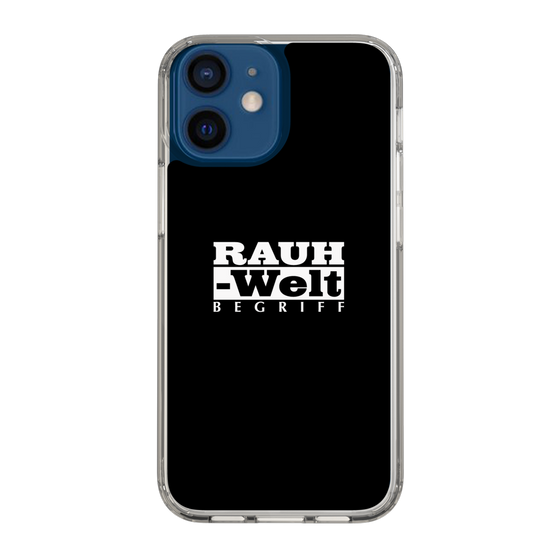 Slim Protection Case［ RAUH-Welt BEGRIFF - Logo - Black ］