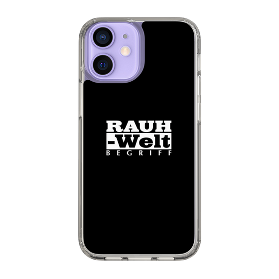 Slim Protection Case［ RAUH-Welt BEGRIFF - Logo - Black ］