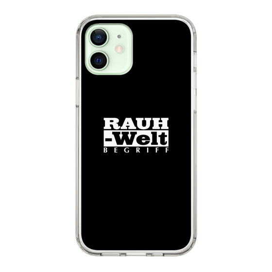 Slim Protection Case［ RAUH-Welt BEGRIFF - Logo - Black ］