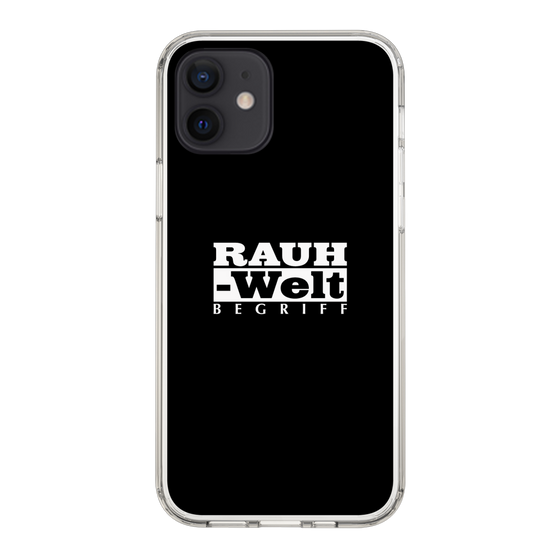 Slim Protection Case［ RAUH-Welt BEGRIFF - Logo - Black ］