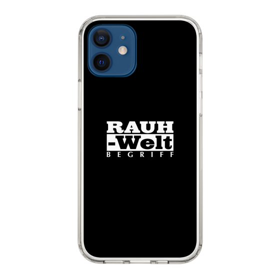 Slim Protection Case［ RAUH-Welt BEGRIFF - Logo - Black ］