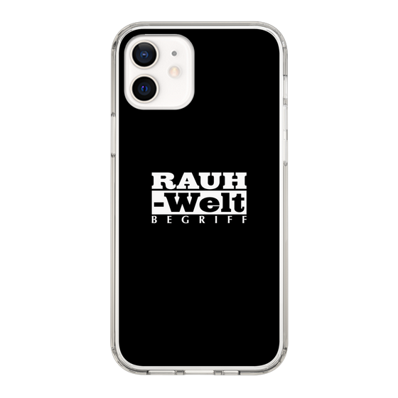 Slim Protection Case［ RAUH-Welt BEGRIFF - Logo - Black ］