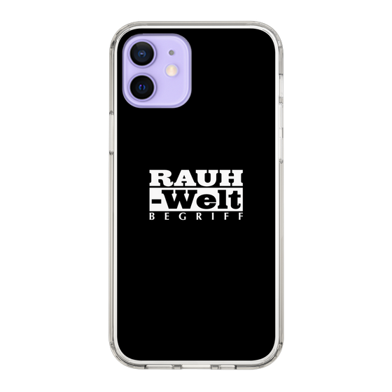 Slim Protection Case［ RAUH-Welt BEGRIFF - Logo - Black ］