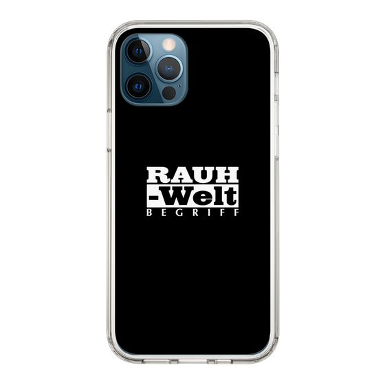 Slim Protection Case［ RAUH-Welt BEGRIFF - Logo - Black ］