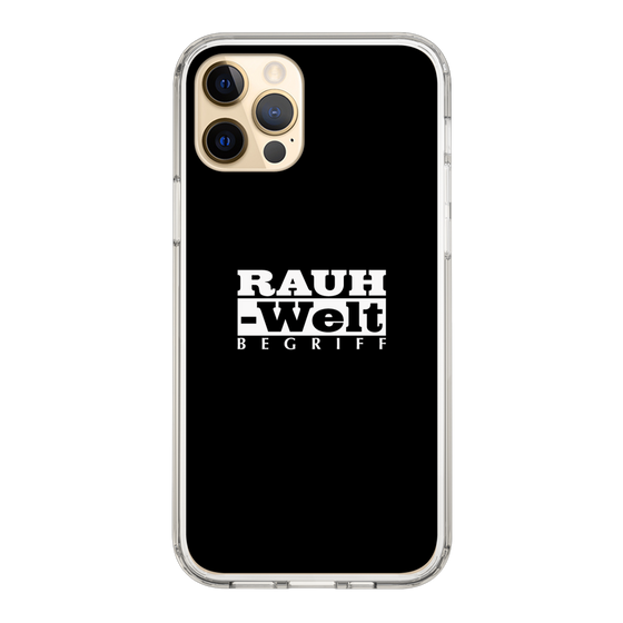 Slim Protection Case［ RAUH-Welt BEGRIFF - Logo - Black ］