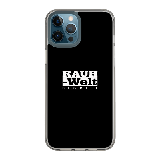 Slim Protection Case［ RAUH-Welt BEGRIFF - Logo - Black ］