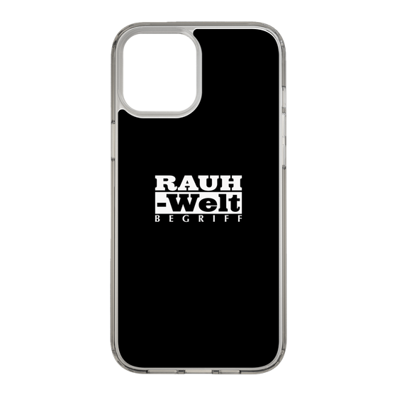 Slim Protection Case［ RAUH-Welt BEGRIFF - Logo - Black ］