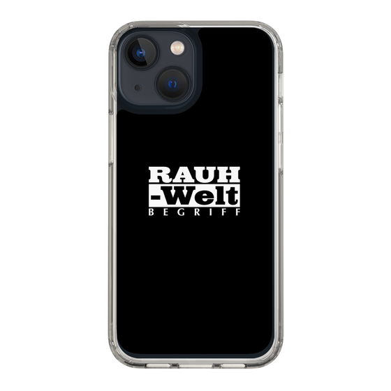 Slim Protection Case［ RAUH-Welt BEGRIFF - Logo - Black ］
