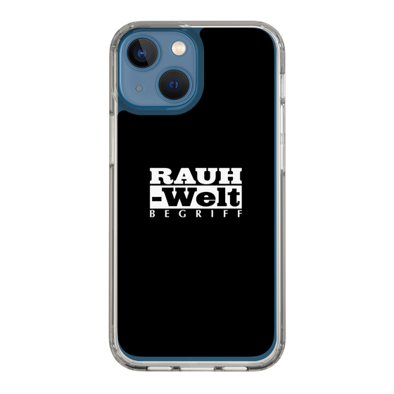 Slim Protection Case［ RAUH-Welt BEGRIFF - Logo - Black ］