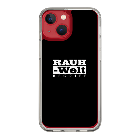 Slim Protection Case［ RAUH-Welt BEGRIFF - Logo - Black ］