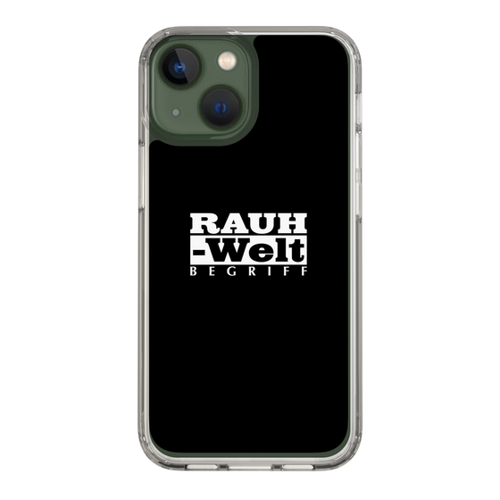 Slim Protection Case［ RAUH-Welt BEGRIFF - Logo - Black ］