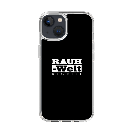 Slim Protection Case［ RAUH-Welt BEGRIFF - Logo - Black ］