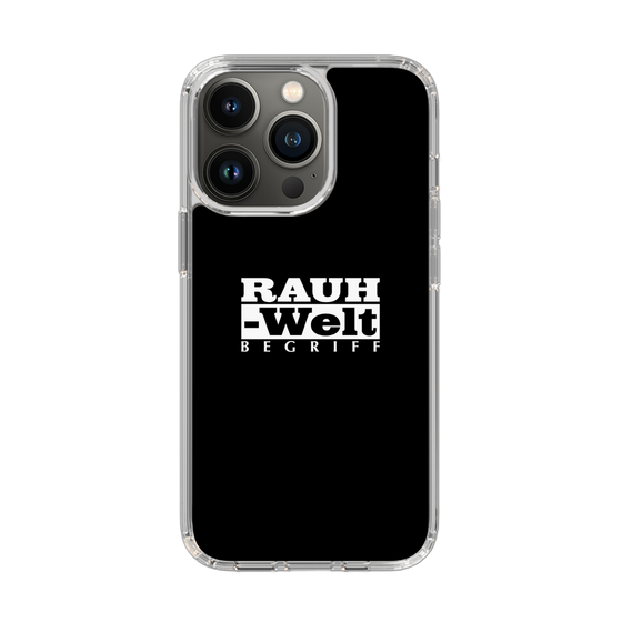 Slim Protection Case［ RAUH-Welt BEGRIFF - Logo - Black ］